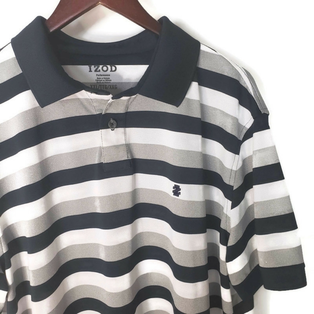 IZOD Men's Short Sleeve Polo Shirt Size XXL/TTG